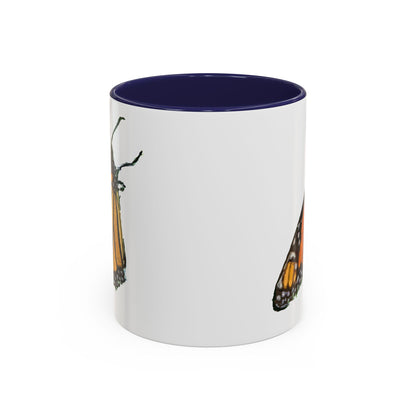 Monarch Butterfly Accent Coffee Mug, 11oz