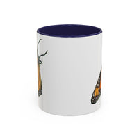 Monarch Butterfly Accent Coffee Mug, 11oz