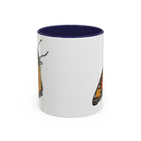 Monarch Butterfly Accent Coffee Mug, 11oz