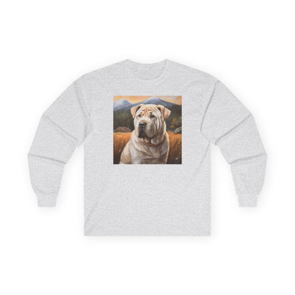 Chinese Shar-Pei Classic Cotton Long Sleeve Tee