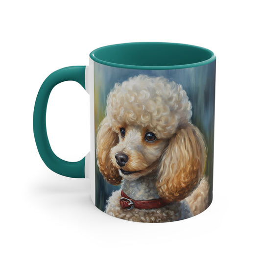 Standard Poodle #2 – 11oz Ceramic Accent Mug