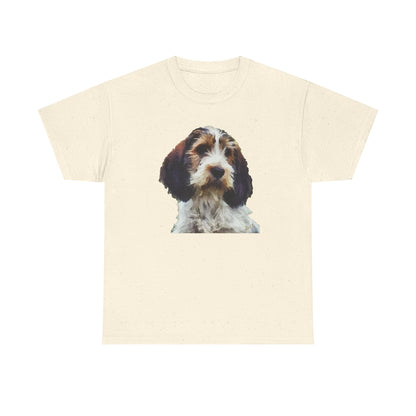 Petit Basset Griffon Unisex Heavy Cotton Tee