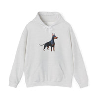 Doberman Pinscher #1 - Unisex 50/50 Hooded Sweatshirt