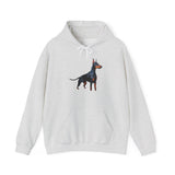 Doberman Pinscher #1 - Unisex 50/50 Hooded Sweatshirt