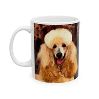 Poodle Ceramic Mug 11oz