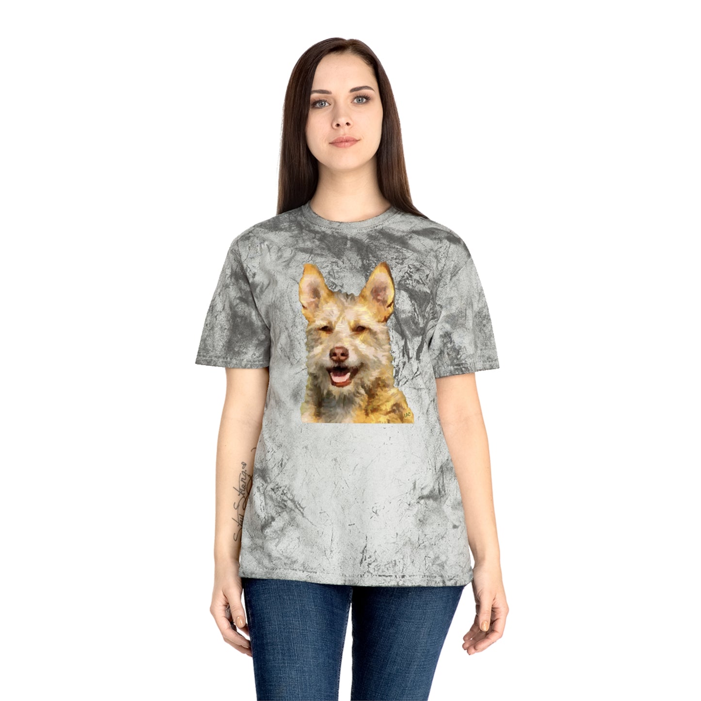 Portuguese Podengo Unisex Cotton Color Blast T-Shirt