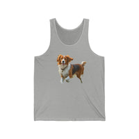 Nederlandse Kooikerhondje  Unisex Jersey Tank