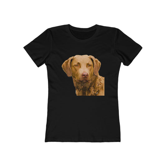 Chesapeake Bay Retriever Women's Slim Fitted Tee