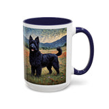 Croatian Sheepdog - Ceramic Accent Coffee Mug - Two sizes