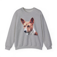 Basenji Unisex 50/50 Crewneck Sweatshirt: Yodel Your Style