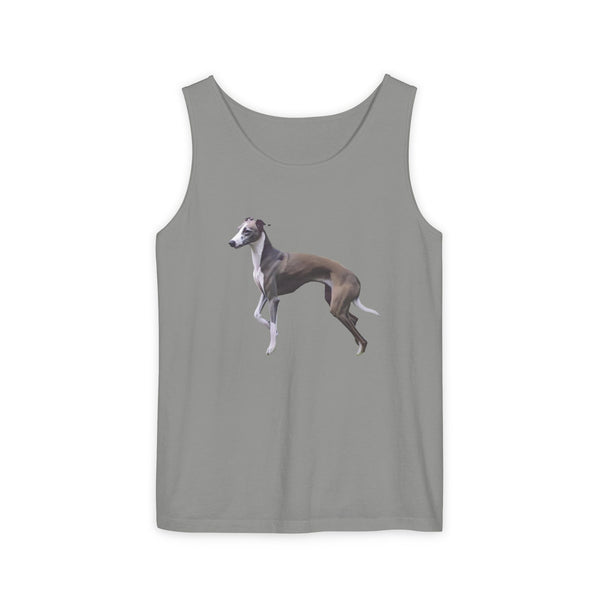 Greyhound Unisex Relaxed Fit Garment-Dyed Tank Top