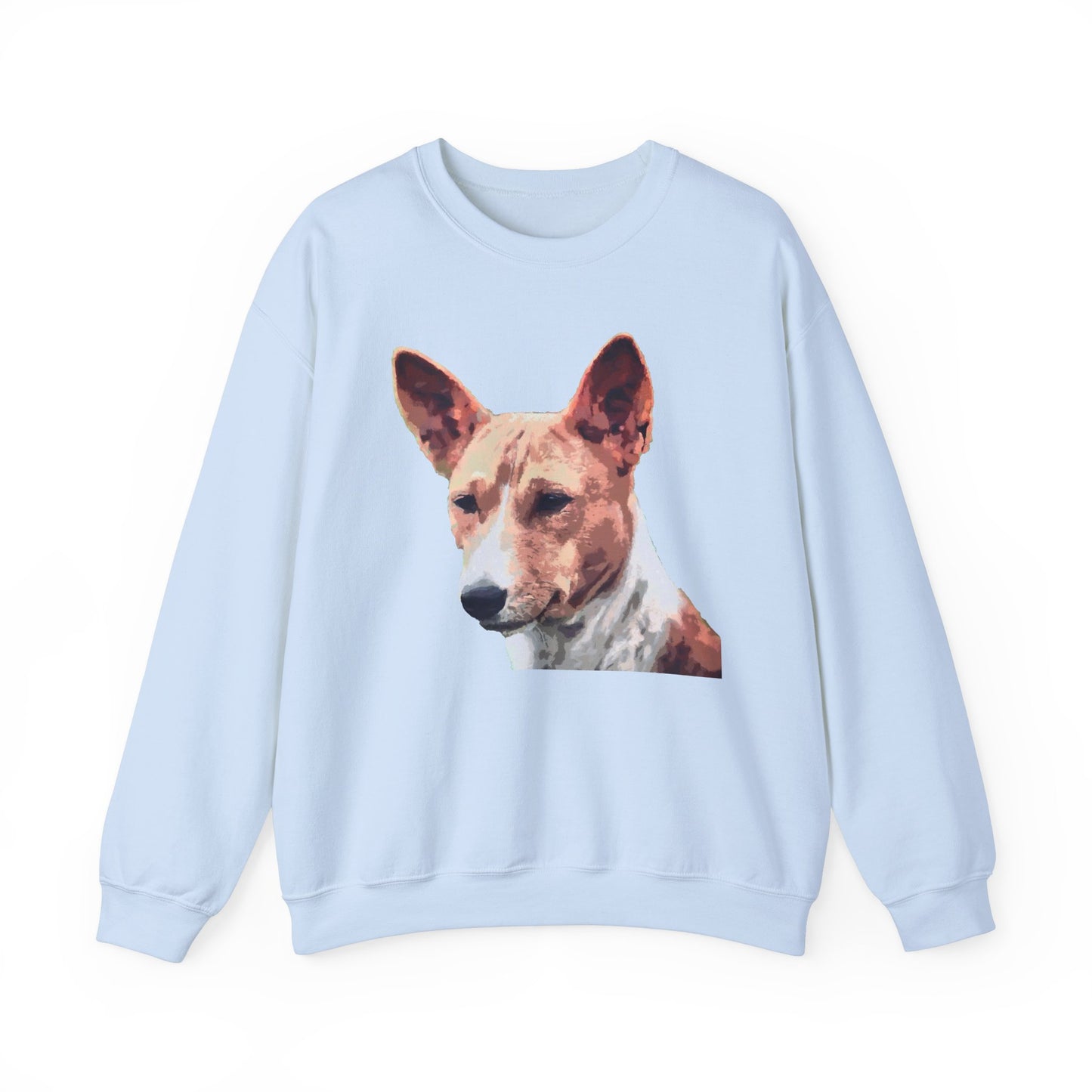 Basenji Unisex 50/50 Crewneck Sweatshirt: Yodel Your Style