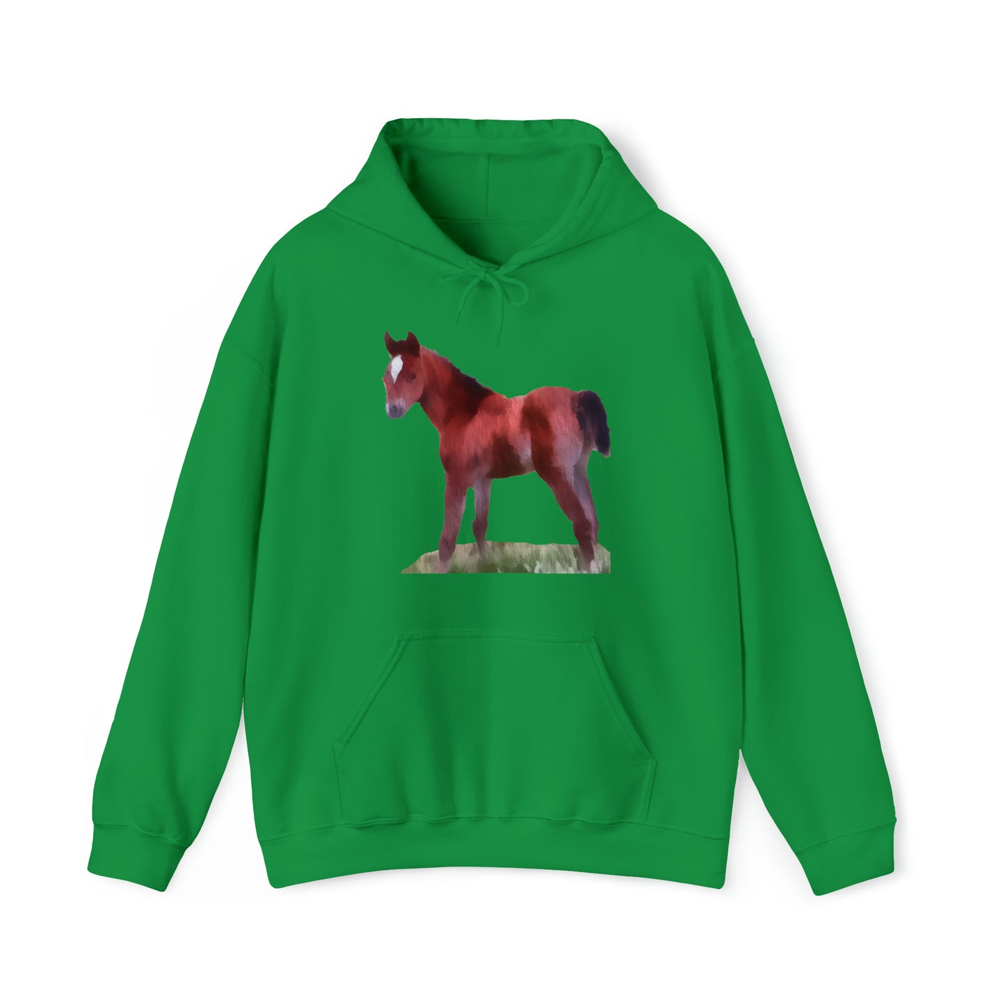 Horse 'Contata' Unisex 50/50 Hoodie