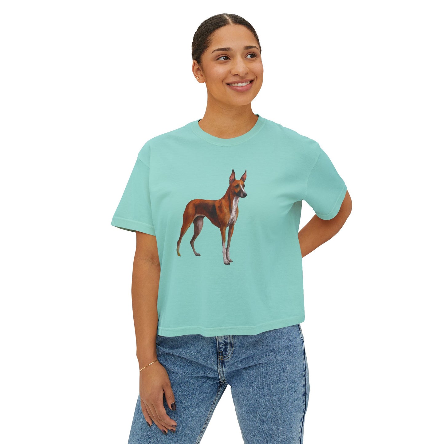 Azawakh Women's Oversized Boxy Tee