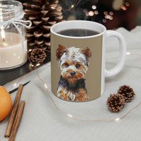 Yorkshire Terrier (Yorkie) 'Lupis'   -  Ceramic Mug 11oz
