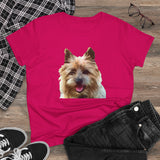 Cairn Terrier 'Toto' Women's Midweight Cotton Tee