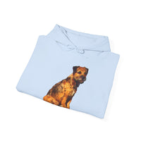 Charming Border Terrier 'Andrew' Unisex Hoodie