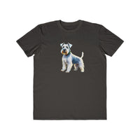 White Schnauzer Men's Lightweight Fashion Tee