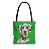 Dalmatian Spun Polyester Tote Bag (AOP)