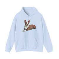 Boston Terrier 'Seely' Unisex 50/50 Hoodie