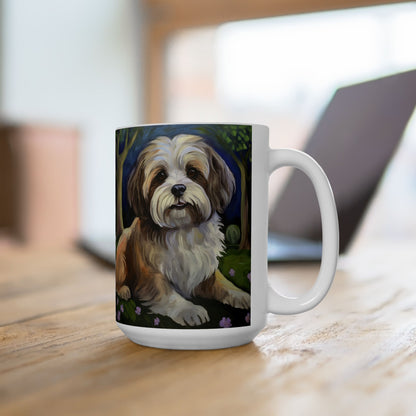 Lhasa Apso Ceramic Mug - Luxurious Coffee Experience