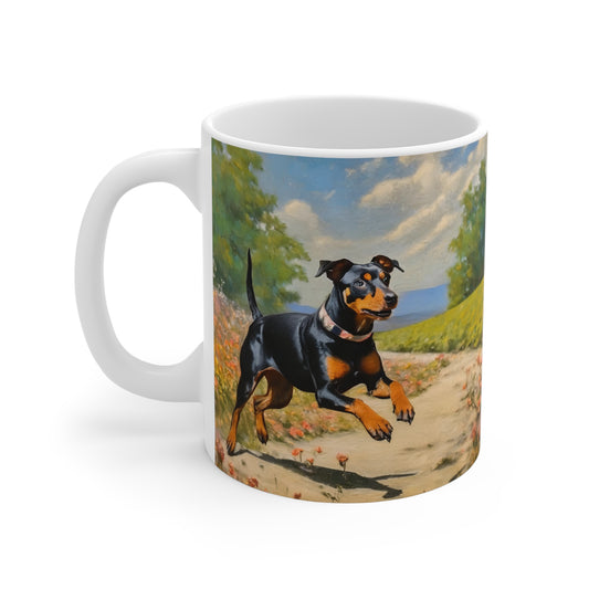 Manchester Terrier Ceramic Mug 11oz