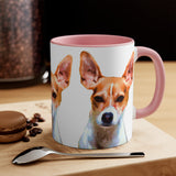 Rat Terrier Accent Coffee Mug, 11oz