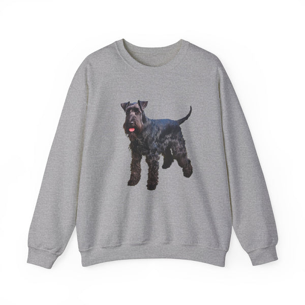 Kerry Blue Terrier 50/50 Crewneck Sweatshirt