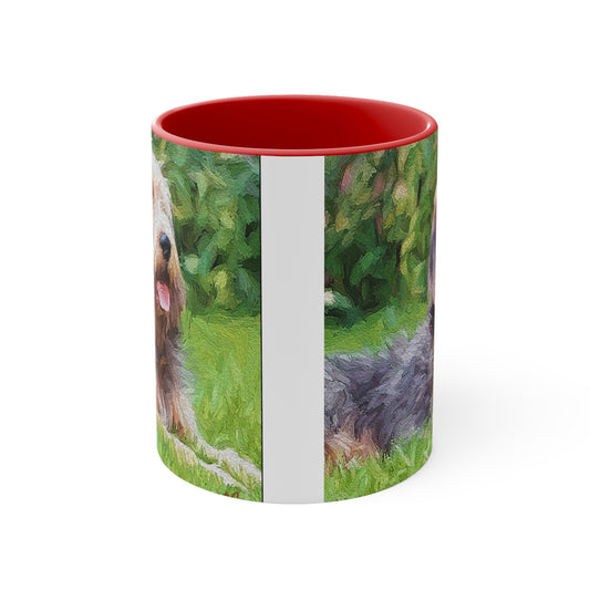 Otterhound Accent Coffee Mug, 11oz