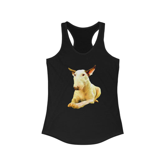 English Bull Terrier Women's Racerback Tank