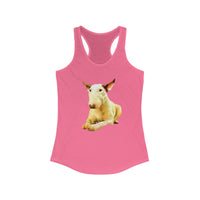 English Bull Terrier Women's Racerback Tank