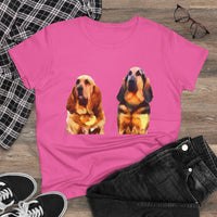 Bloodhounds 'Bear & Bubba' Women's Midweight Cotton Tee