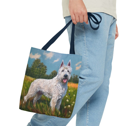 Bouvier des Ardennes - Polyester Tote Bag (AOP)