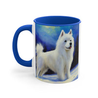 American Eskimo Dog 11oz Ceramic Accent Mug - A Touch of Elegance
