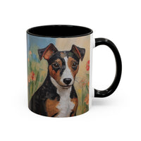 Teddy Roosevelt Terrier - Ceramic Accent Coffee Mug  - 2 Sizes