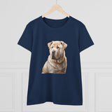 Chinese Shar-Pei Women's Midweight Cotton Tee