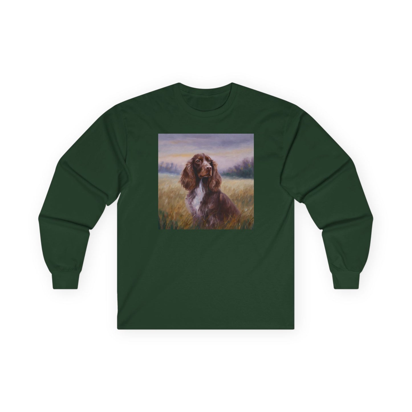 Field Spaniel Unisex Cotton Long Sleeve Tee