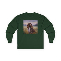 Field Spaniel Unisex Cotton Long Sleeve Tee
