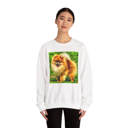 Pomeranian 'Pom Pom' Unisex Crewneck Sweatshirt
