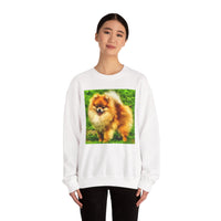 Pomeranian 'Pom Pom' Unisex Crewneck Sweatshirt