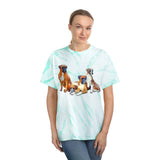 Boxer Quartet - Unisex Cotton Tie-Dye Tee, Cyclone  -