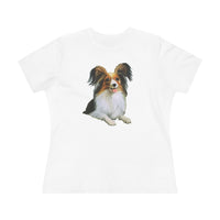 Papillon - Women's Relaxed Fit Cotton Tee