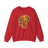 Dachshund 'Doxie #1' Unisex 50/50 Crewneck Sweatshirt