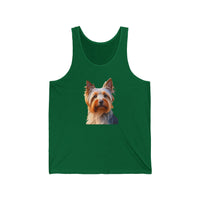 Silky Terrier - Unisex Ring-Spun Cotton Jersey Tank