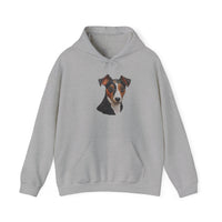 Teddy Roosevelt Terrier Unisex 50/50 Hooded Sweatshirt