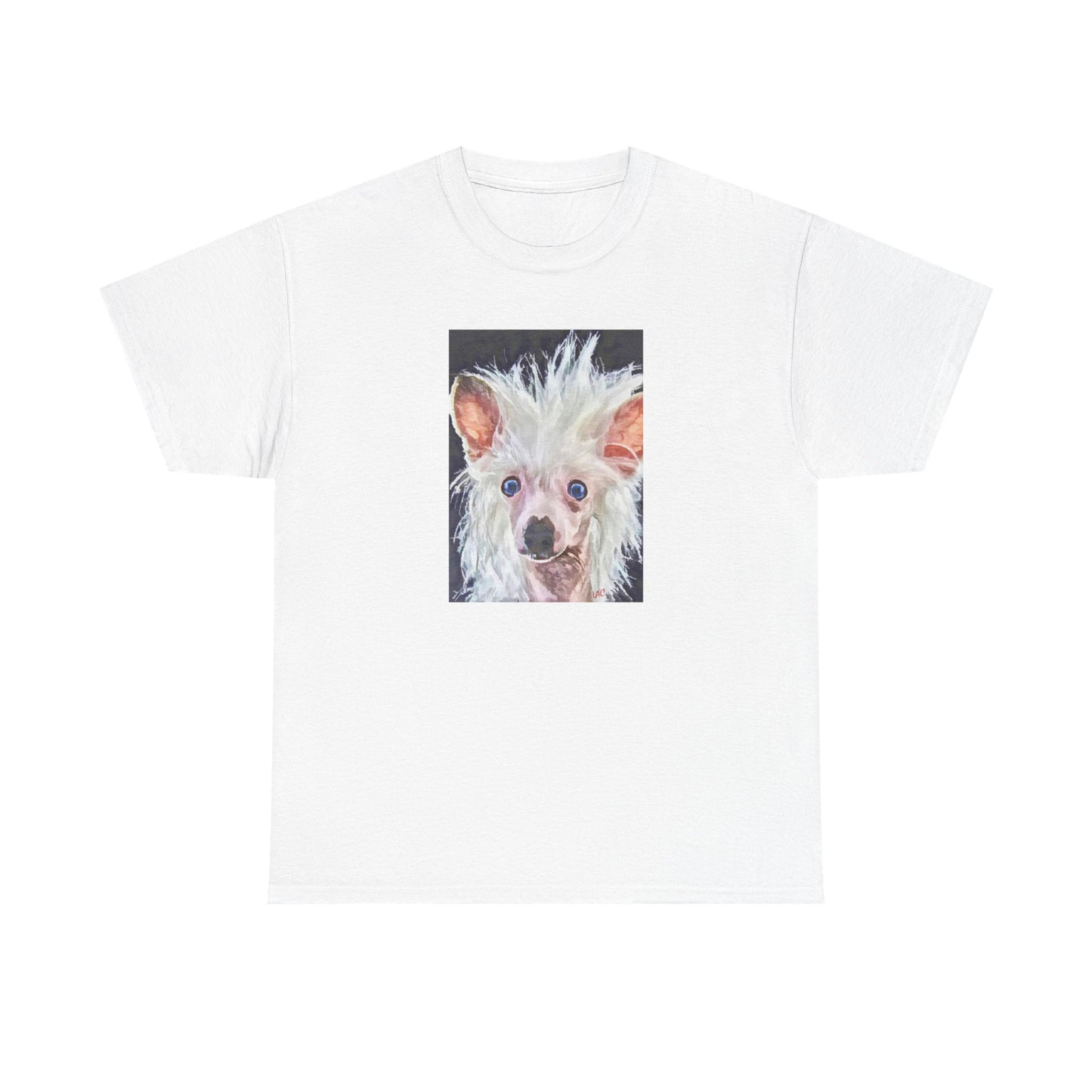 Chinese Crested Unisex Heavy Cotton Tee