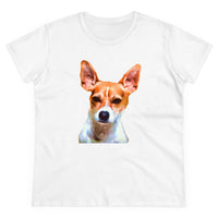 Rat Terrier Women's Midweight Cotton Tee