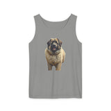 Caucasian Shepherd Dog - Unisex Relaxed Fit Garment-Dyed Tank Top