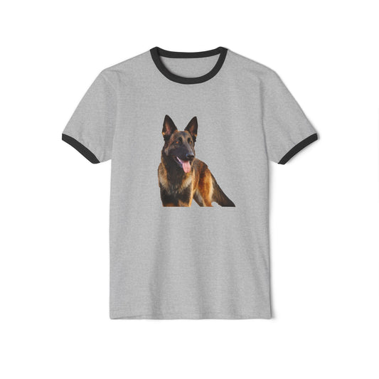 Dutch Shepherd Classic Cotton Ringer T-Shirt