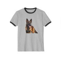 Dutch Shepherd Classic Cotton Ringer T-Shirt